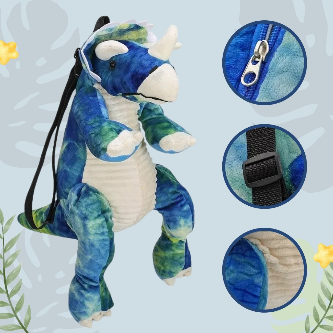 Miniatura 4 de MOCHILA INFANTIL DINOSAURIO DE PELUCHE